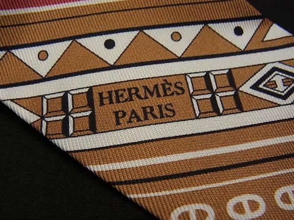 Hermes Cheval de Coeur Twilly Ribbon Scarf — view 3