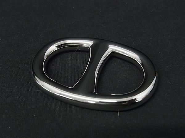 Hermes Chaine D'ancre Scarf Ring Closure Silver — view 2