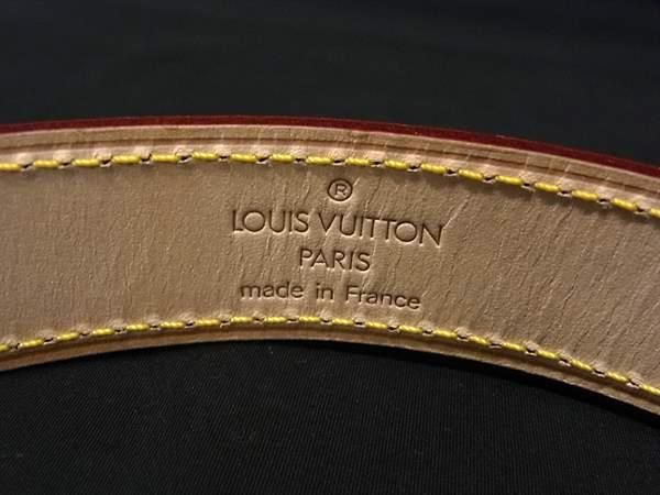 Louis Vuitton Leather Baggy Shoulder Strap Bag Brown — view 4