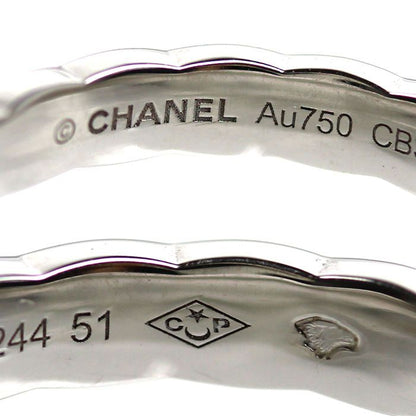 Chanel 18K White Gold Coco Crush Mini Ring Diamond — view 5