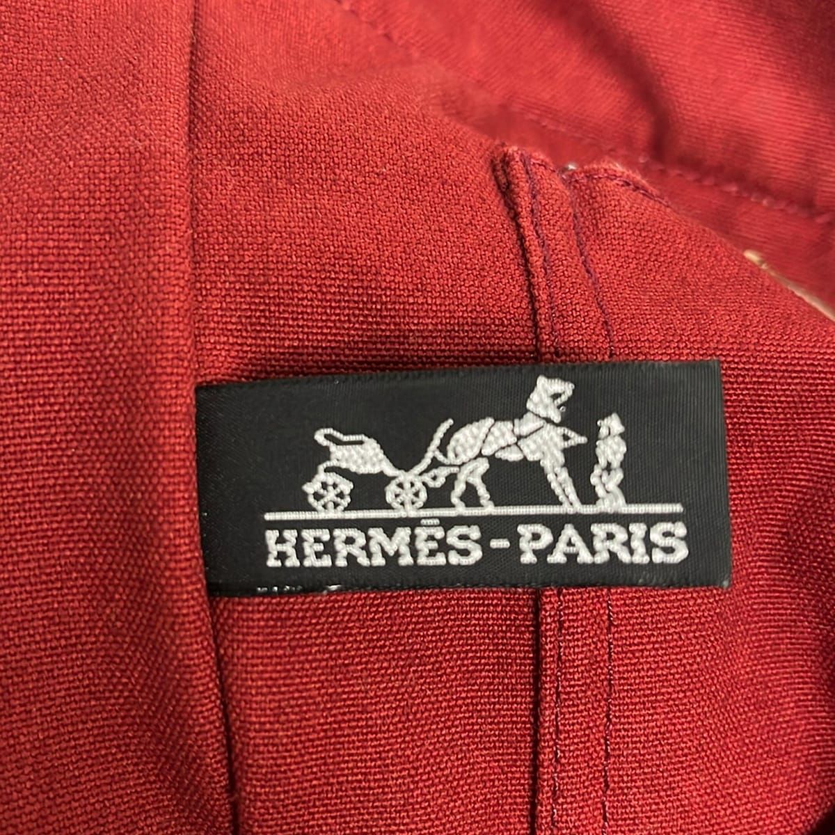 Hermes Tote Bag Fourre Tout MM Bordeaux — view 8