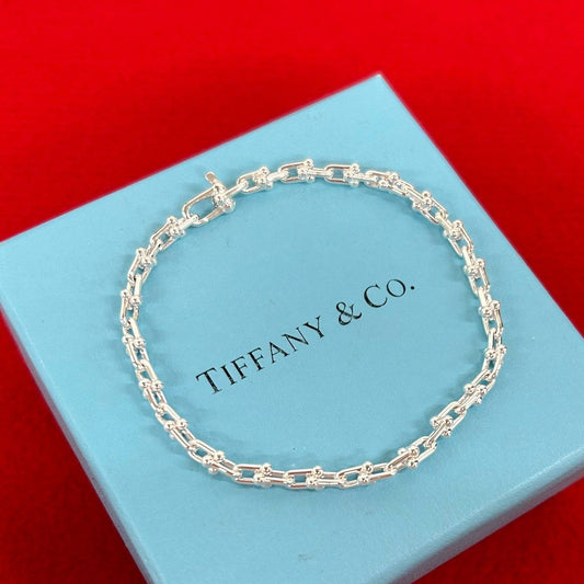 Tiffany & Co HardWear Micro Bracelet 925 Sterling Silver