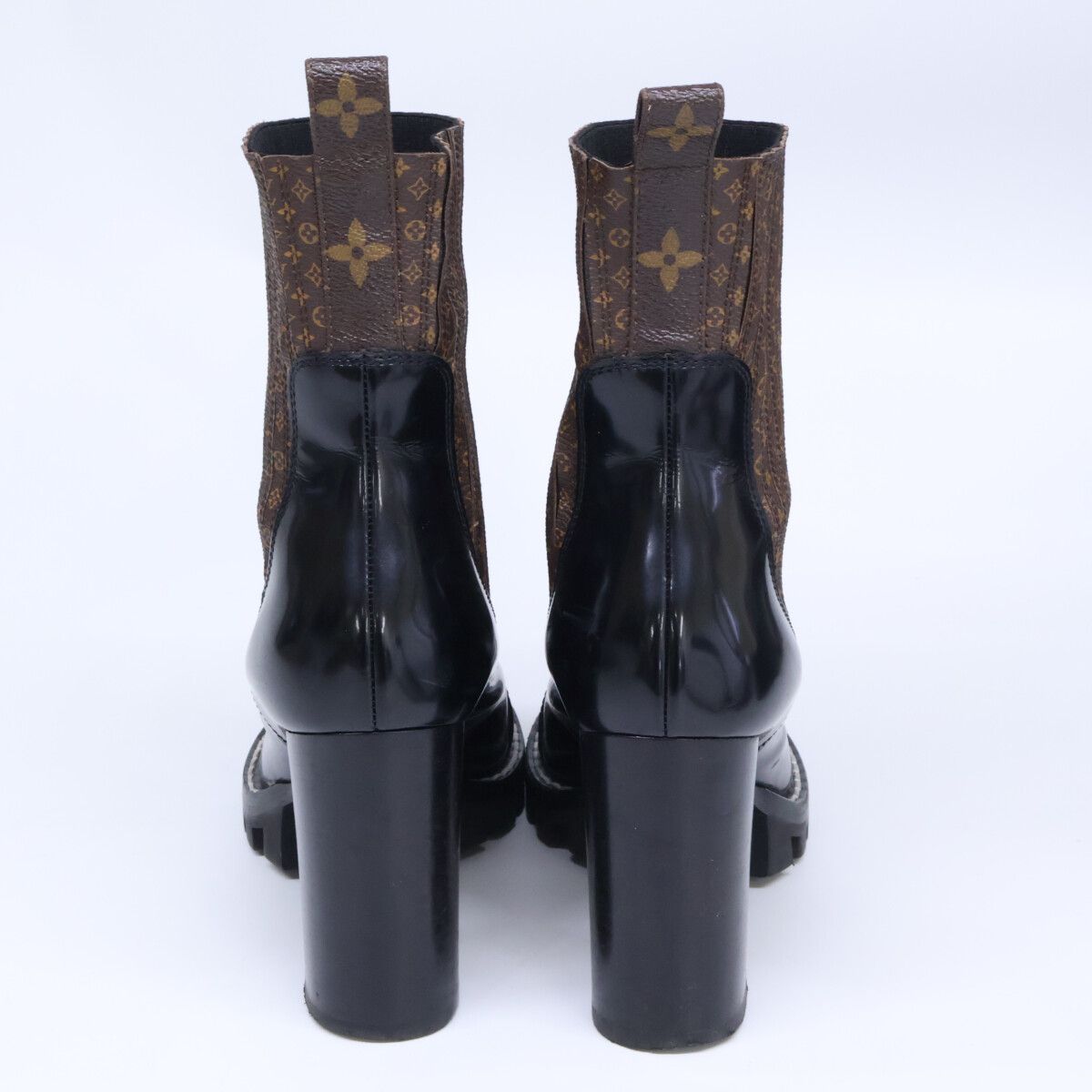 Louis Vuitton Star Trail Line Monogram Leather Ankle Boots — view 4