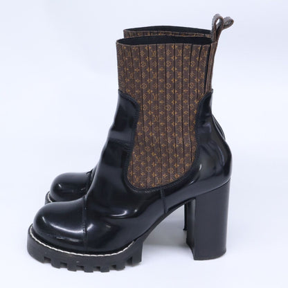 Louis Vuitton Star Trail Line Monogram Leather Ankle Boots — view 3