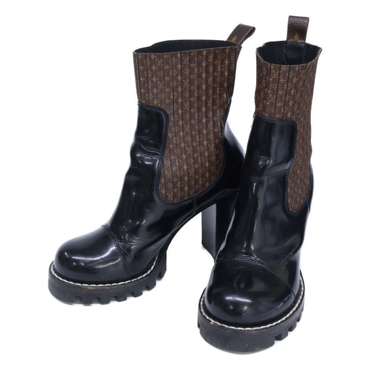Louis Vuitton Star Trail Line Monogram Leather Ankle Boots