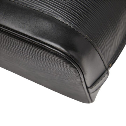 Louis Vuitton Epi Alma Handbag Noir Black Leather — view 6