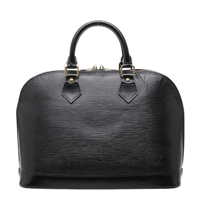 Louis Vuitton Epi Alma Handbag Noir Black Leather