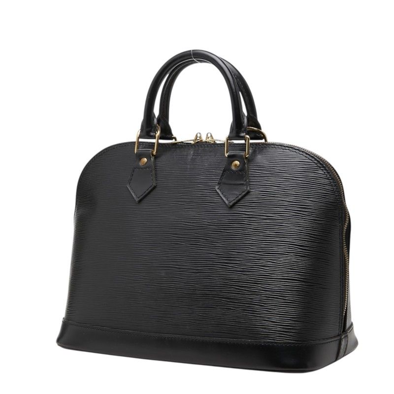 Louis Vuitton Epi Alma Handbag Noir Black Leather — view 2