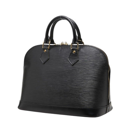 Louis Vuitton Epi Alma Handbag Noir Black Leather — view 2