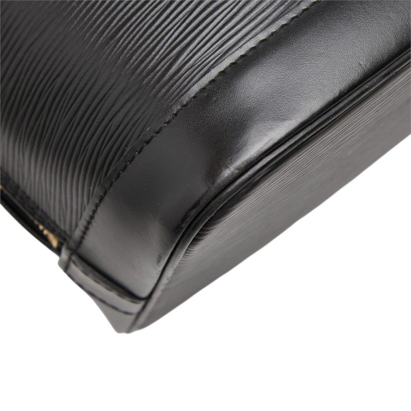 Louis Vuitton Epi Alma Handbag Noir Black Leather — view 5