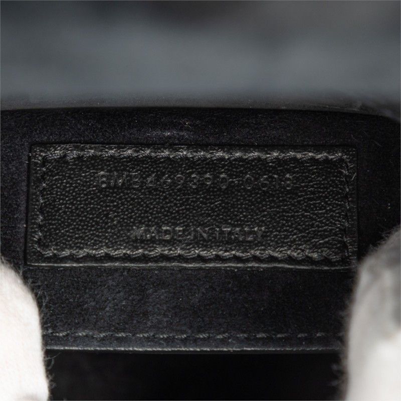 Saint Laurent Kate Crossbody Chain Shoulder Bag Purple Leather — view 6