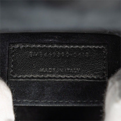 Saint Laurent Kate Crossbody Chain Shoulder Bag Purple Leather — view 6