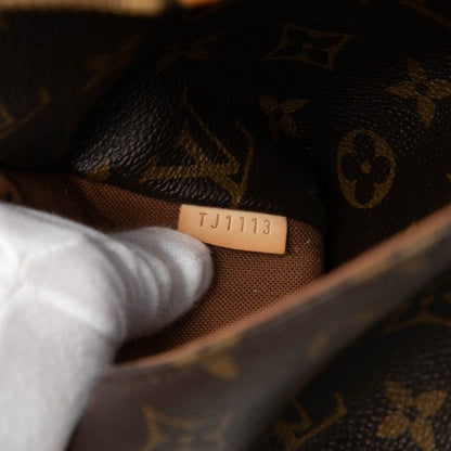 Louis Vuitton Monogram Totally PM Tote Shoulder Bag Brown Leather — view 6