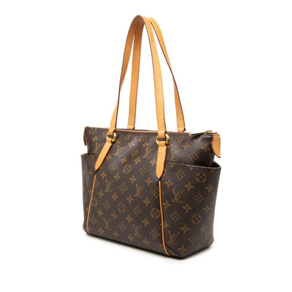 Louis Vuitton Monogram Totally PM Tote Shoulder Bag Brown Leather — view 2