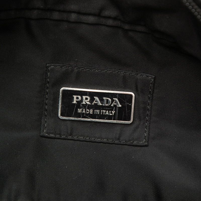 Prada Tessuto Waist Belt Bag Black Nylon — view 5