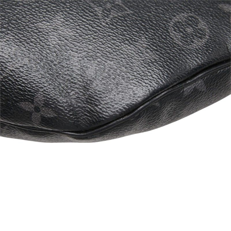 Louis Vuitton Monogram Eclipse Discovery Bum Bag PM Black Leather — view 4