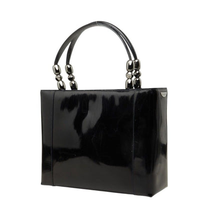 Dior Malice Pearl 2-Way Shoulder Bag Navy Patent Leather — view 2