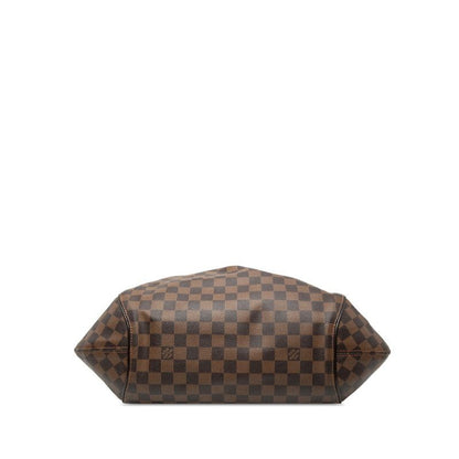 Louis Vuitton Damier Sistina GM Shoulder Bag Brown Leather — view 3