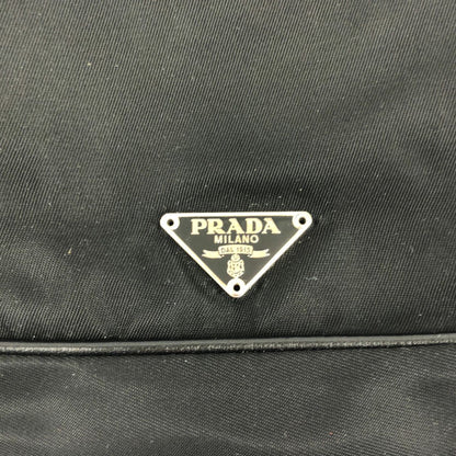 Prada Nylon Kiss Lock Pouch Coin Purse Black — view 5