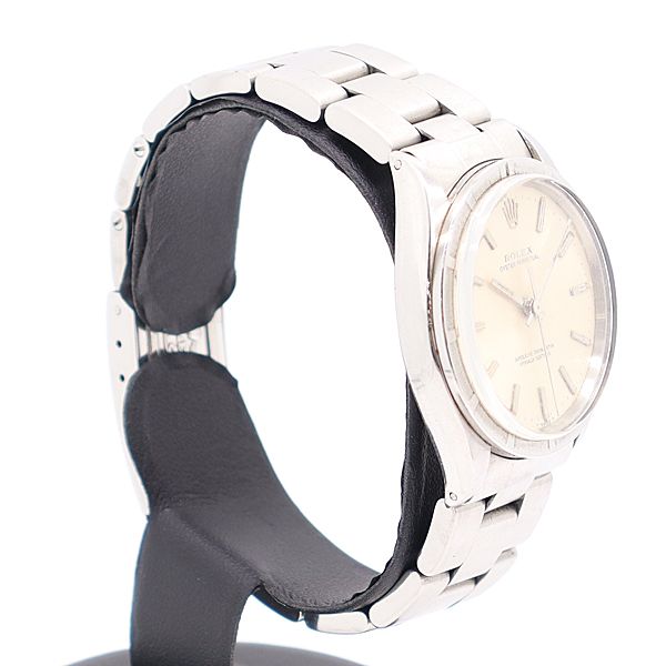 Rolex Oyster Perpetual Automatic Silver Dial Watch — view 2