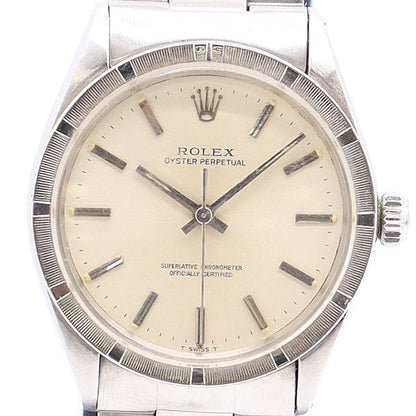 Rolex Oyster Perpetual Automatic Silver Dial Watch