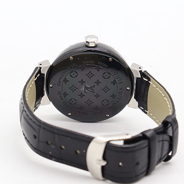 Louis Vuitton Tambour Automatic Black Dial Date Watch — view 4