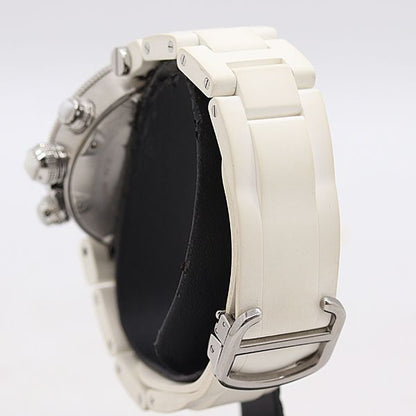 Cartier Pasha Seatimer Silver Dial Small Seconds Date Chrono Watch — view 3