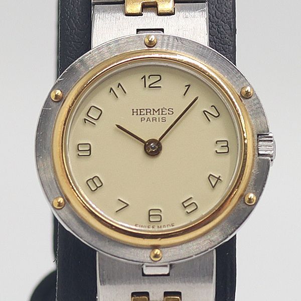 Hermes Olympia Ivory Dial Watch