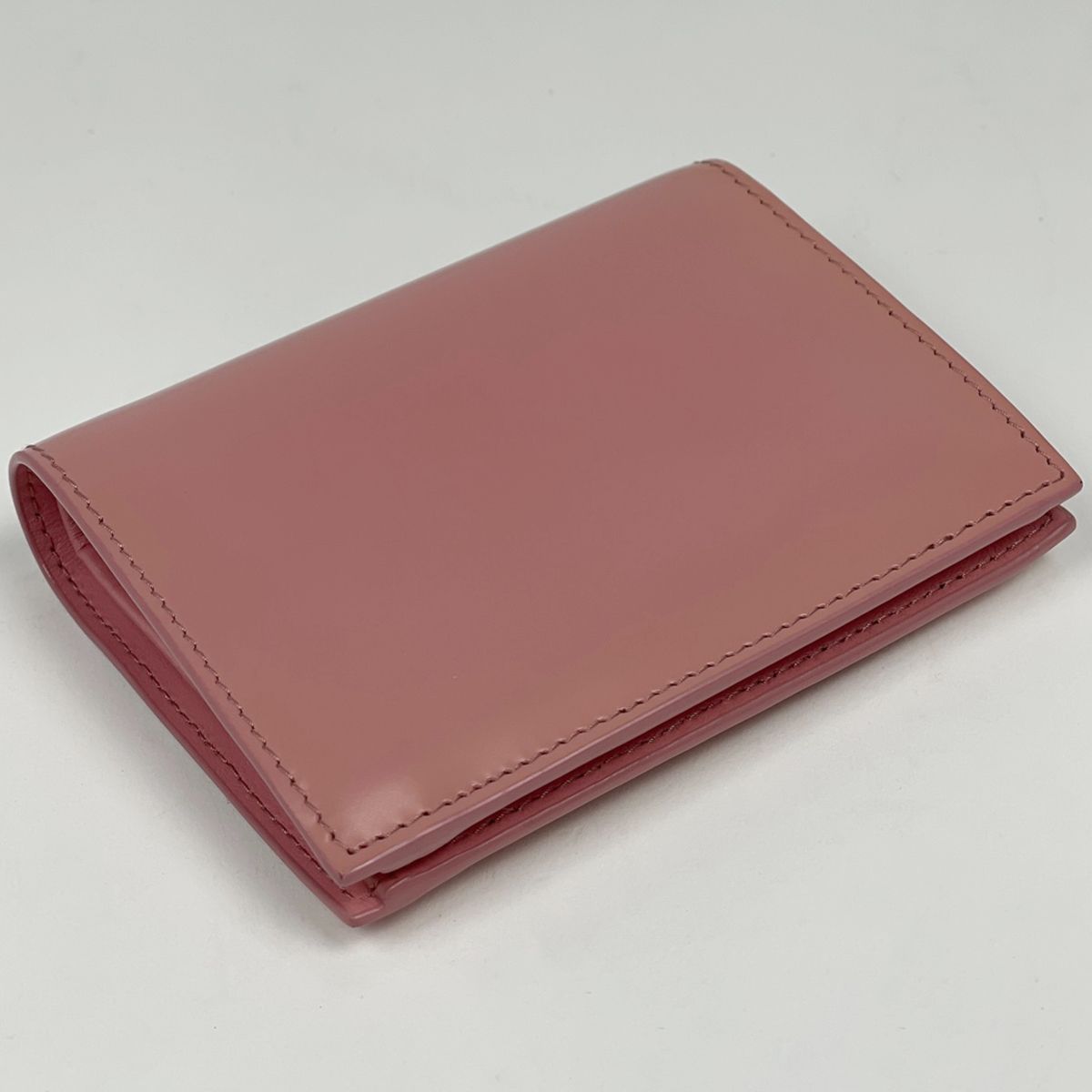 Prada Bifold Wallet Leather Pink — view 2