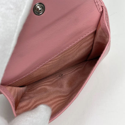 Prada Bifold Wallet Leather Pink — view 6
