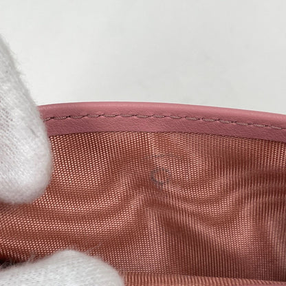 Prada Bifold Wallet Leather Pink — view 5