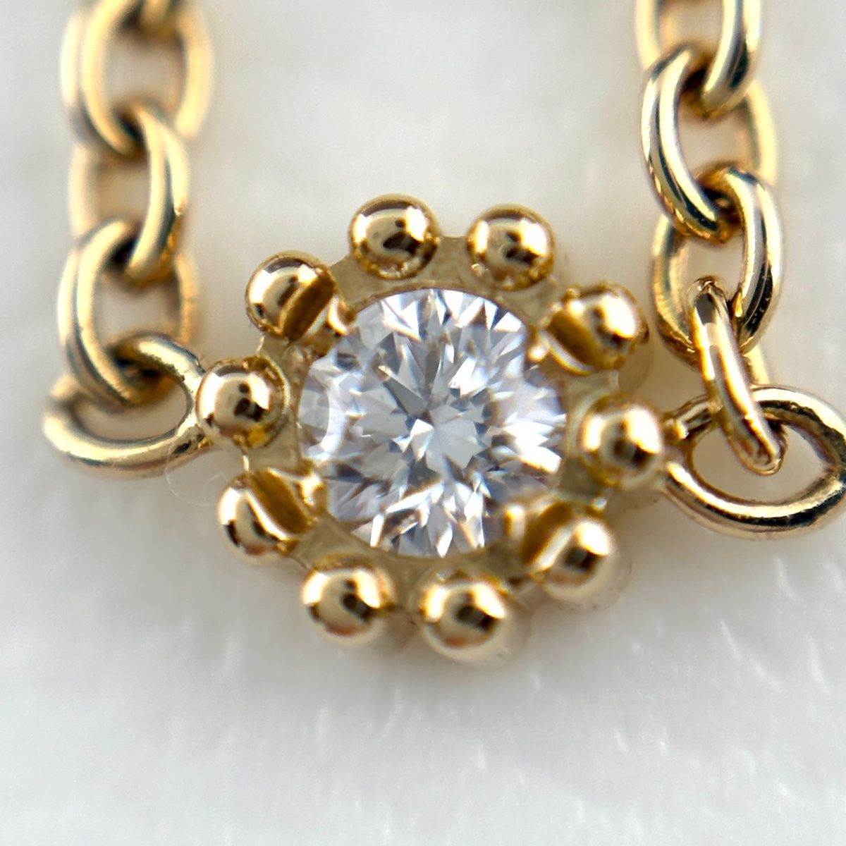 Dior Mimi Rose Yellow Gold Ring 750 Diamond — view 2