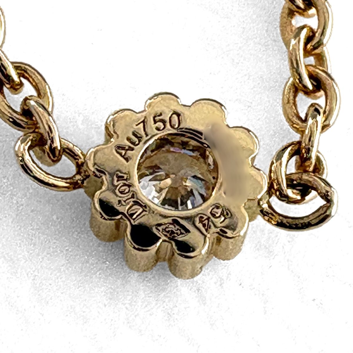 Dior Mimi Rose Yellow Gold Ring 750 Diamond — view 6