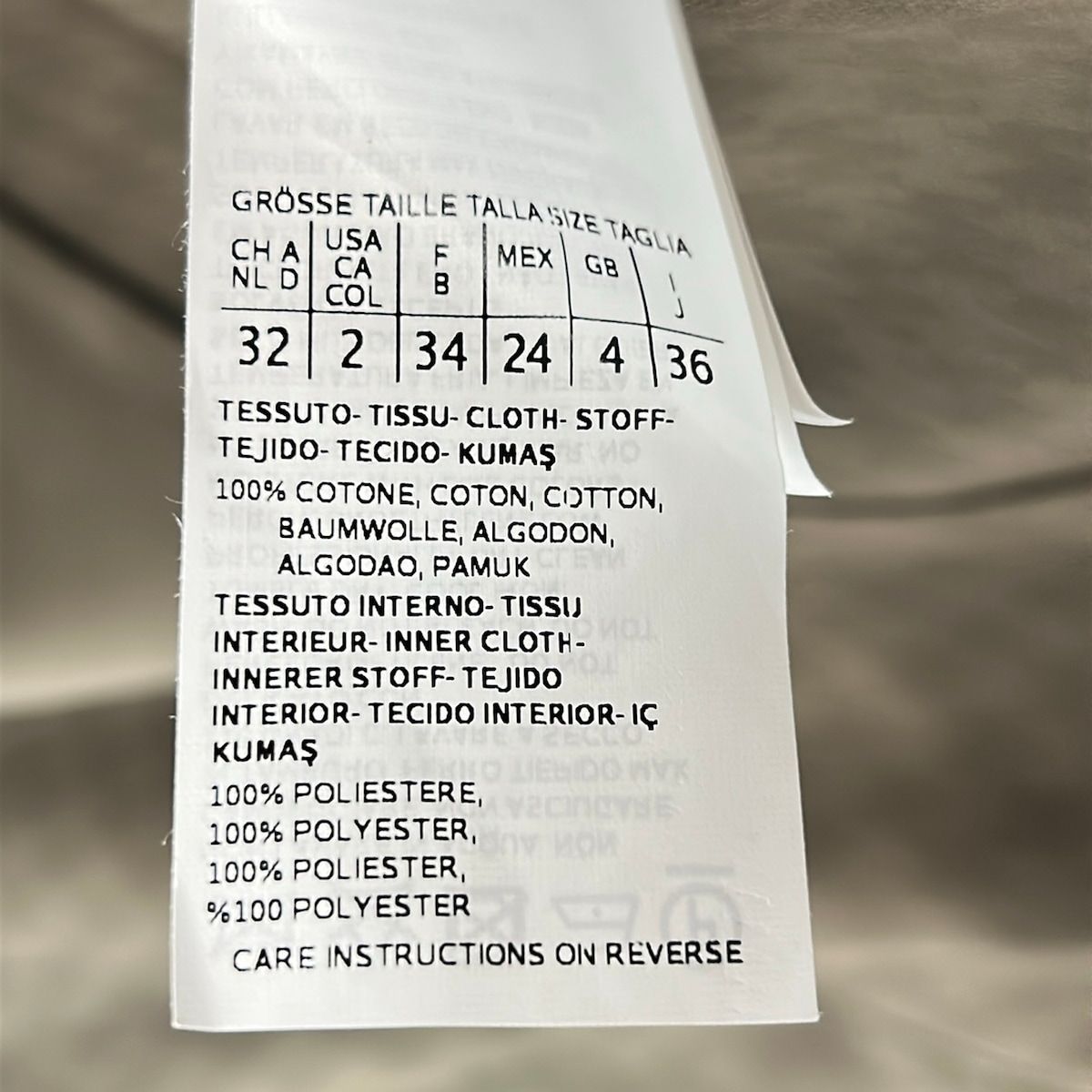 Max Mara Coat IJ Gray Beige City Spring Autumn 36 — view 4