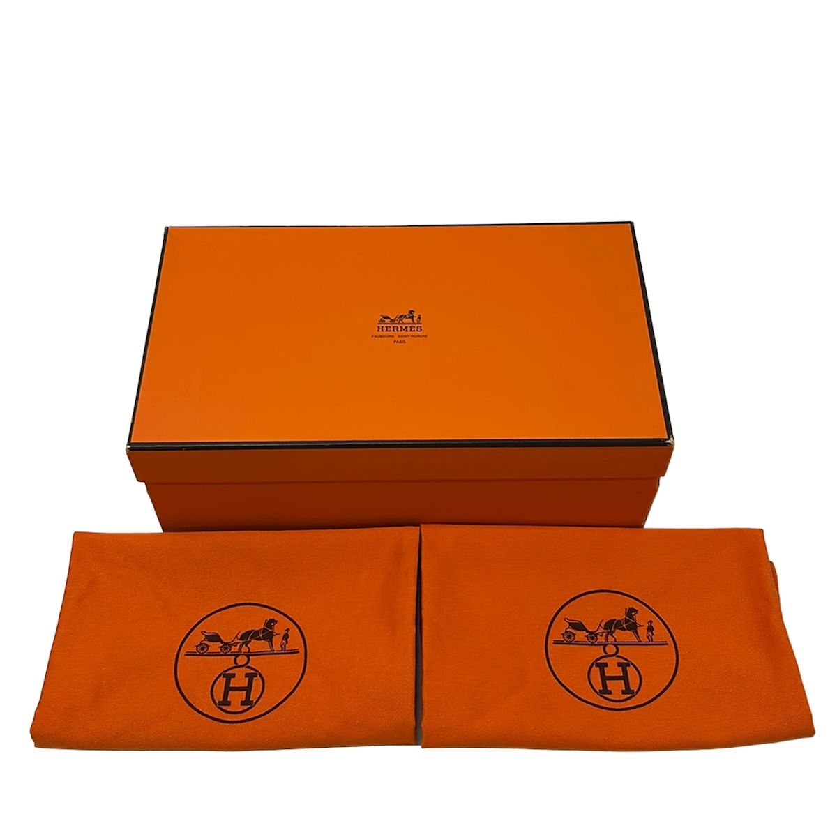 Hermes Loafers Paris Black Leather — view 7