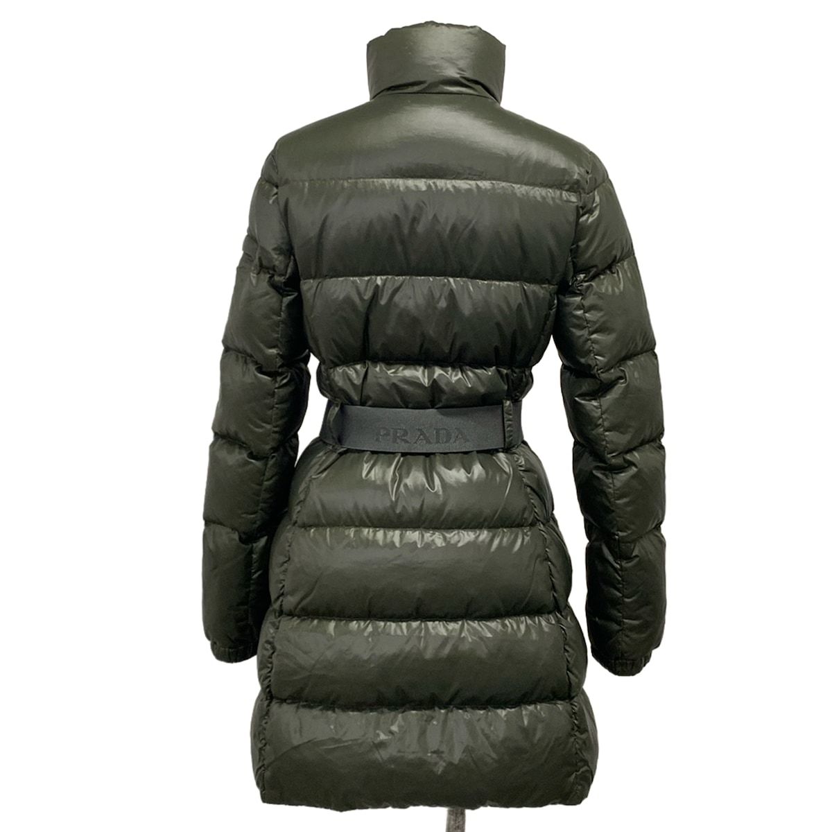 Prada Sport S Dark Green Long Sleeve Zip Up Winter 38 — view 2