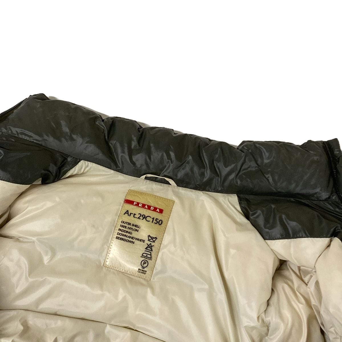 Prada Sport S Dark Green Long Sleeve Zip Up Winter 38 — view 8