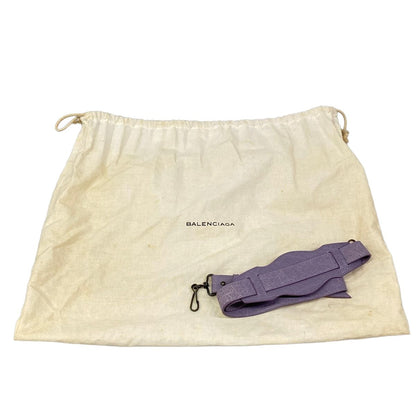 Balenciaga Handbag the Town Light Purple Leather — view 8