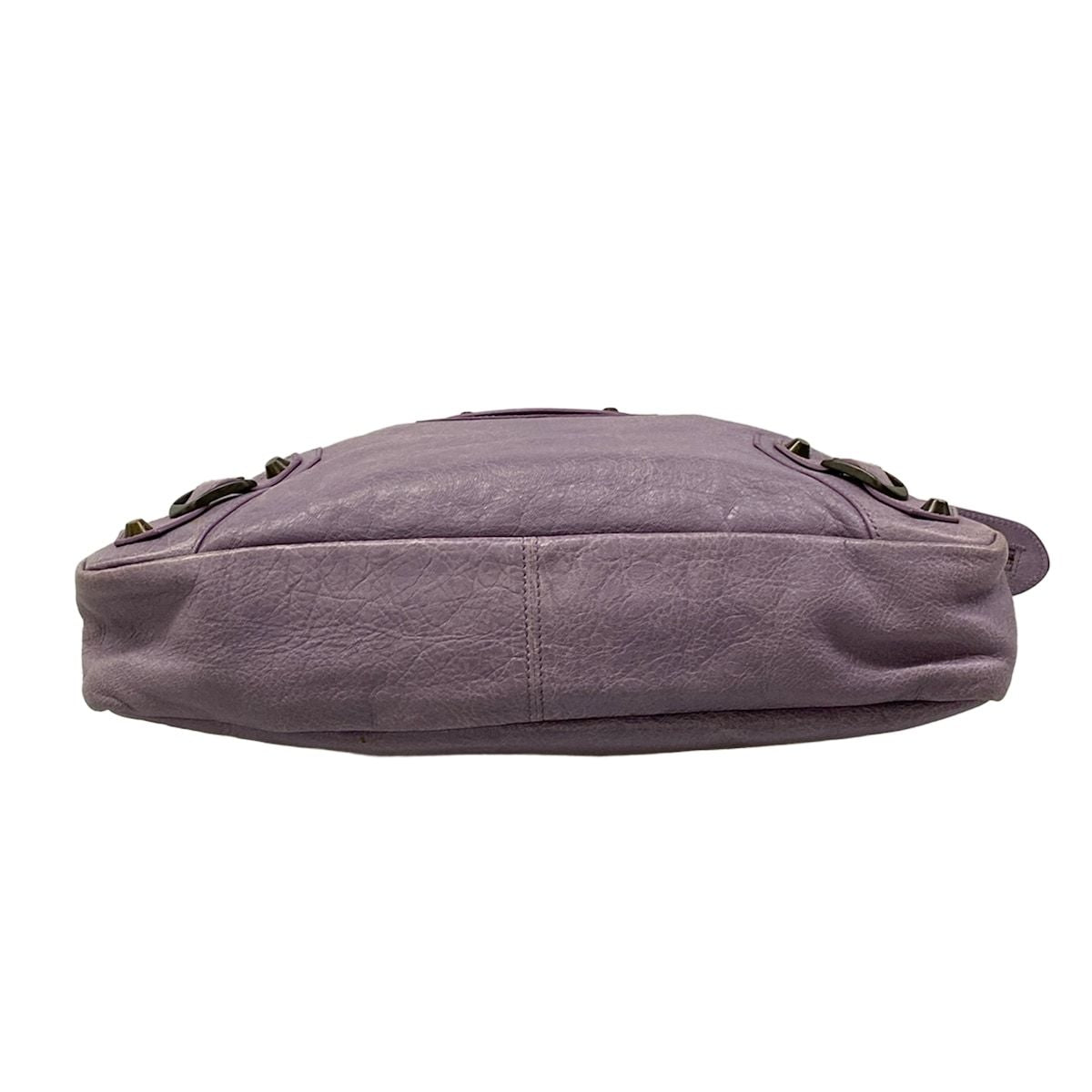 Balenciaga Handbag the Town Light Purple Leather — view 5