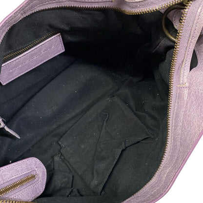 Balenciaga Handbag the Town Light Purple Leather — view 7