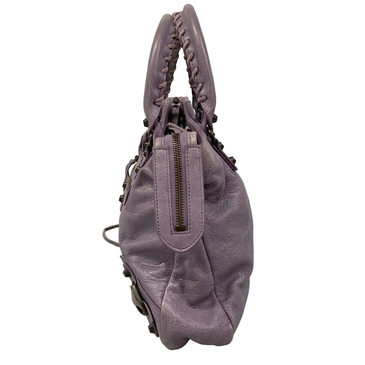 Balenciaga Handbag the Town Light Purple Leather — view 4
