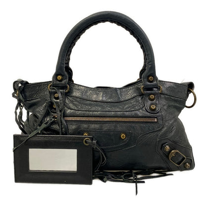 Balenciaga Handbag the First Black Leather