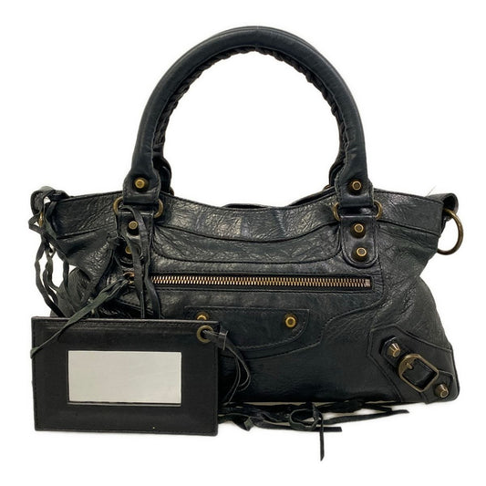 Balenciaga Handbag the First Black Leather
