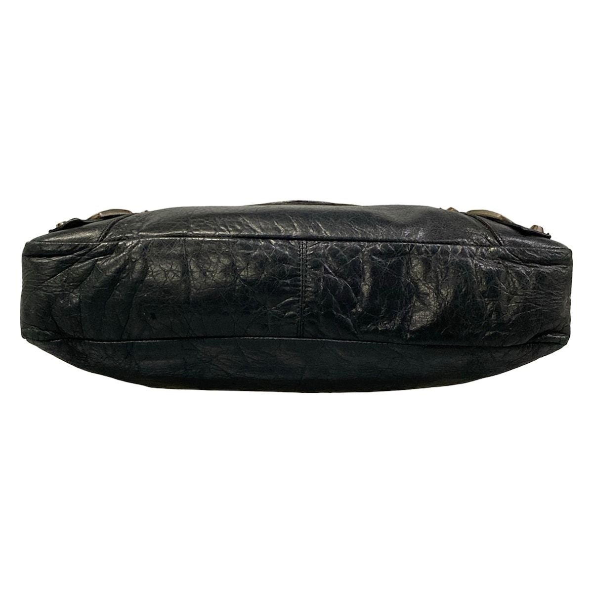 Balenciaga Handbag the First Black Leather — view 5