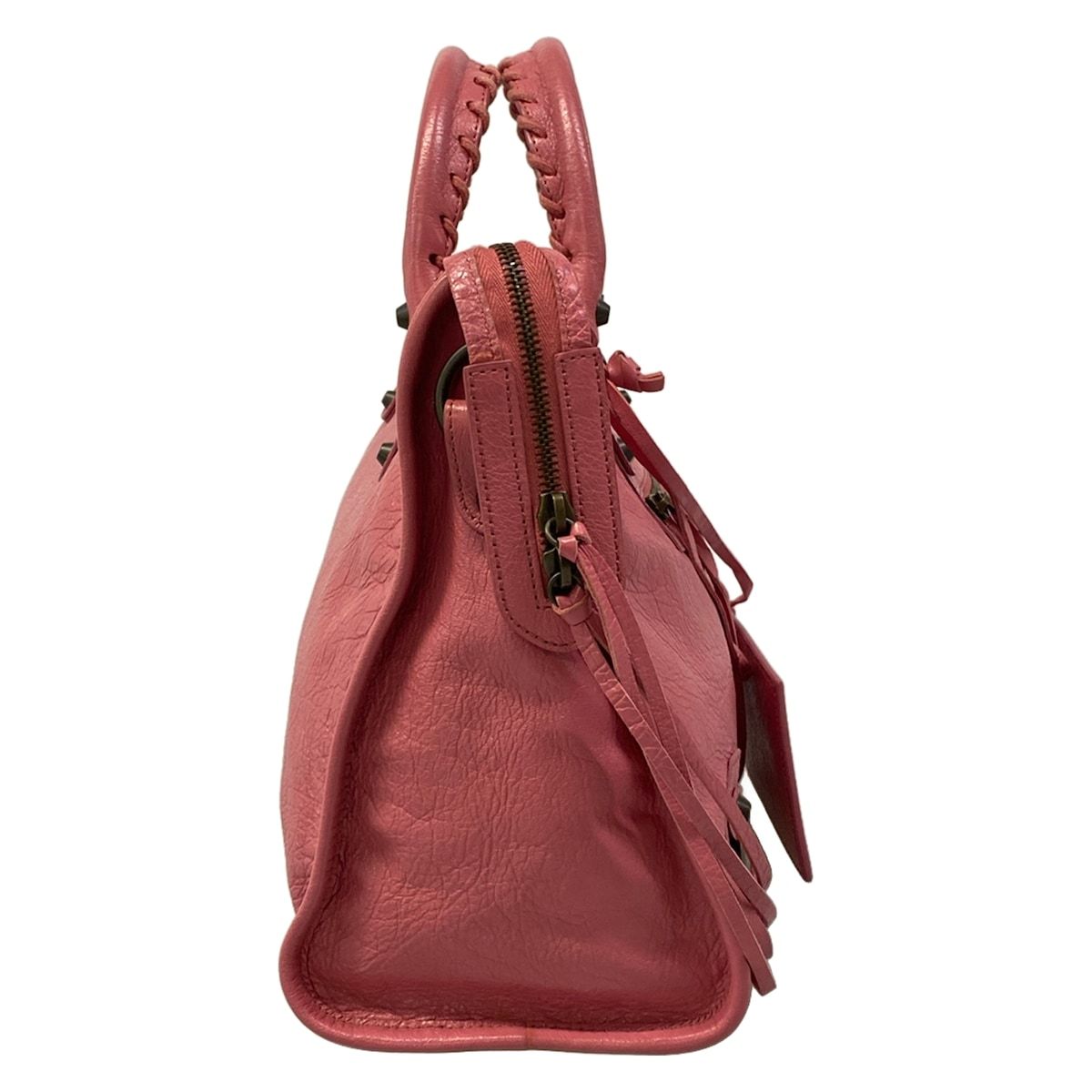 Balenciaga Handbag the City Pink Leather — view 2