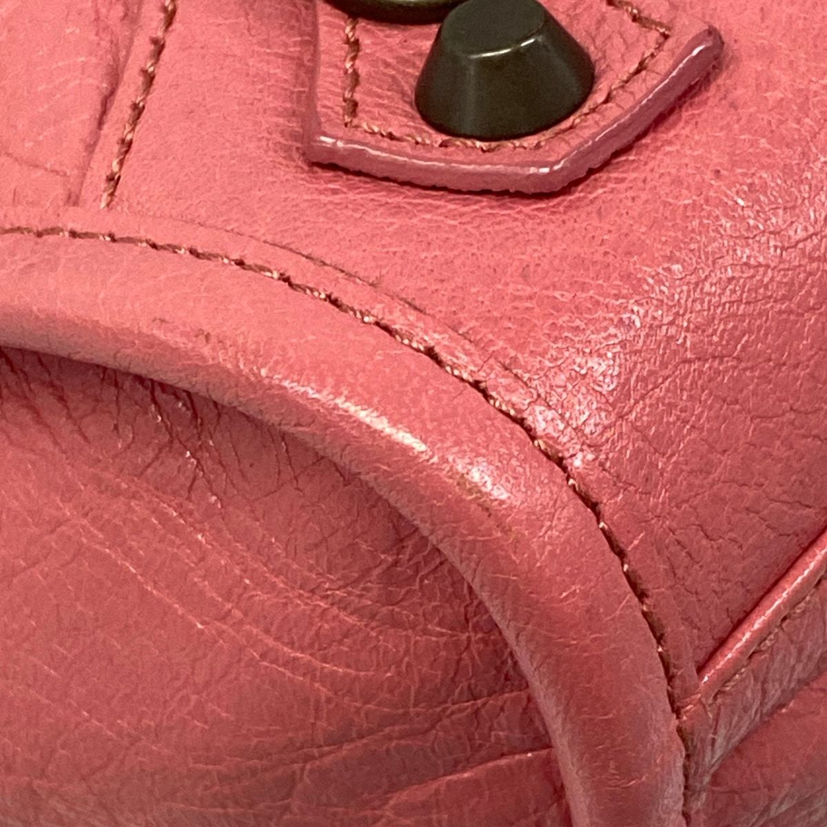 Balenciaga Handbag the City Pink Leather — view 6