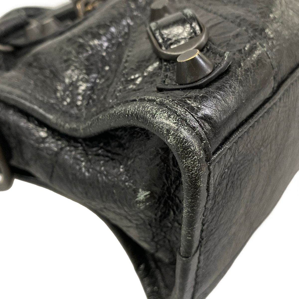 Balenciaga Handbag Le City Mini Black Leather — view 6