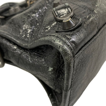 Balenciaga Handbag Le City Mini Black Leather — view 6