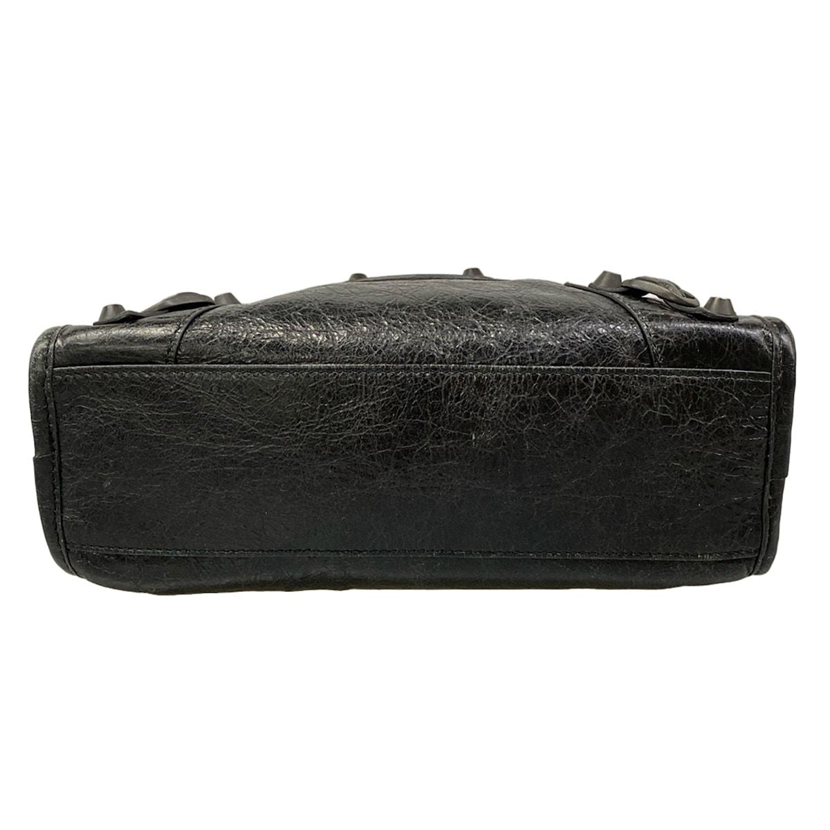 Balenciaga Handbag Le City Mini Black Leather — view 5