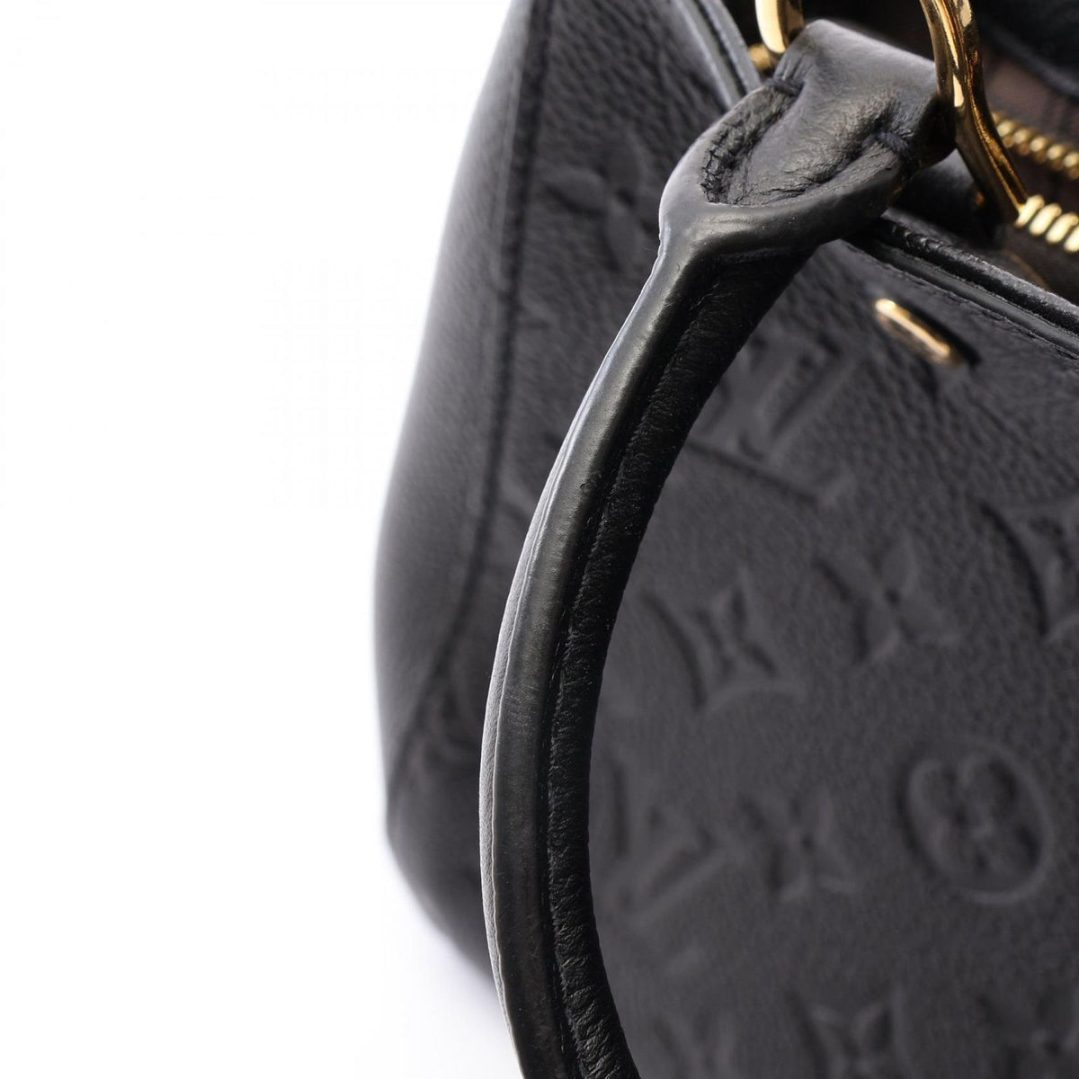 Louis Vuitton Handbag Montaigne BB Monogram Empreinte Noir 2-Way Leather — view 6
